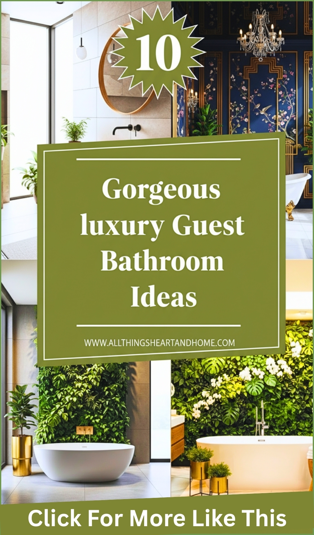 Gorgeous luxury Guest Bathroom Decor Ideas