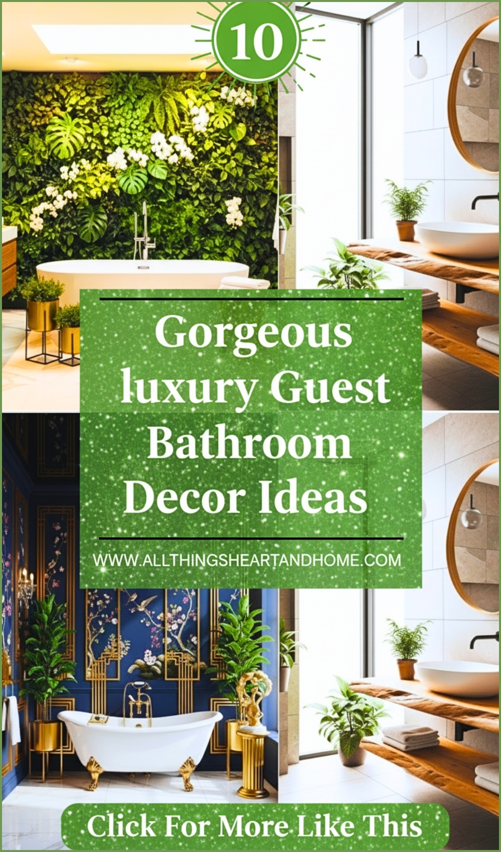 Gorgeous luxury Guest Bathroom Decor Ideas