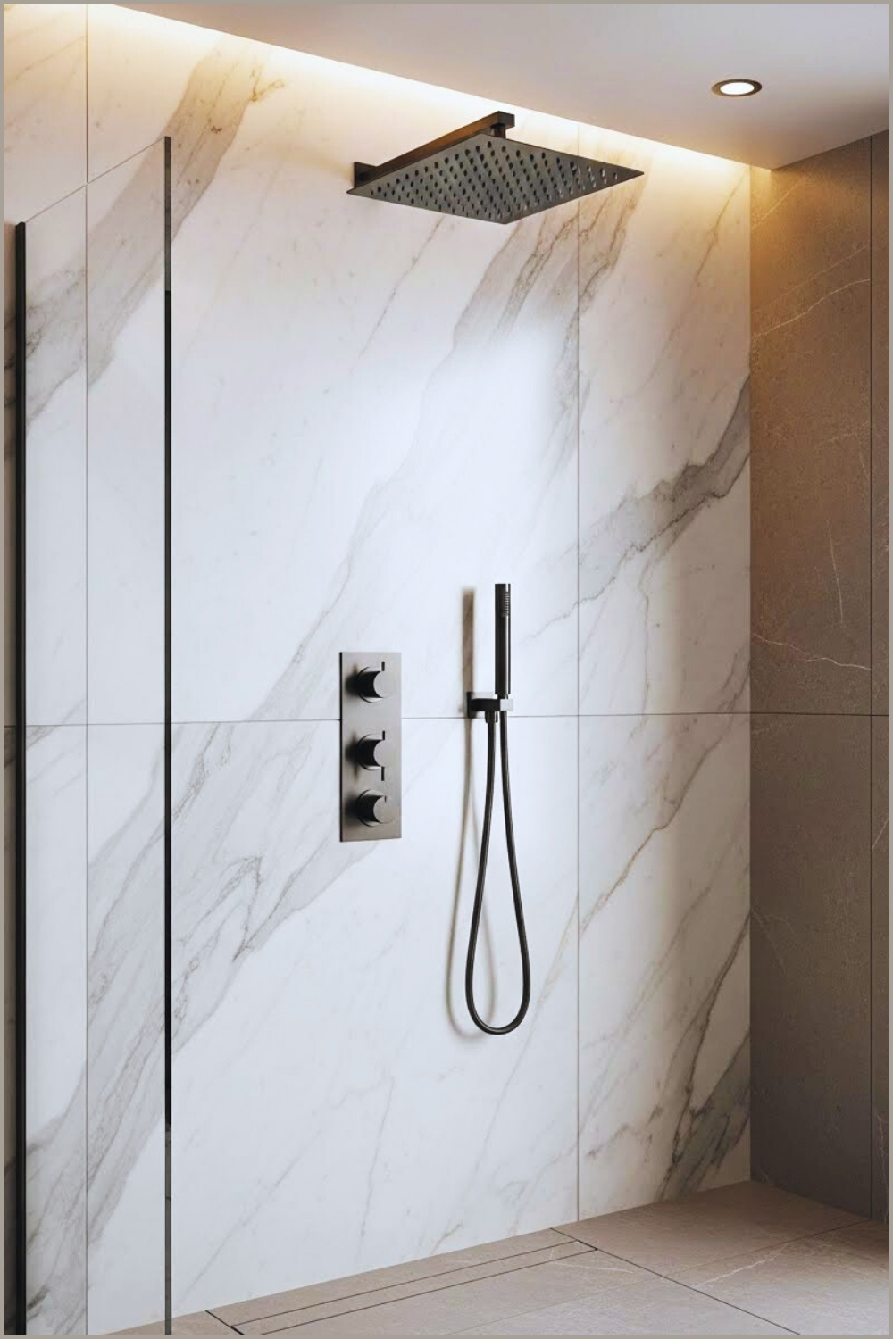 Luxurious Shower Space Is A Perfect Example