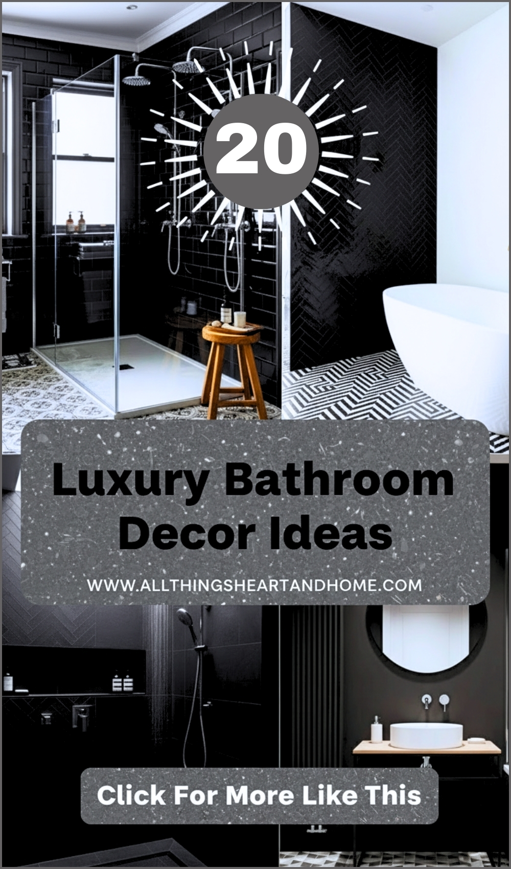 Luxury Bathroom Decor Ideas .