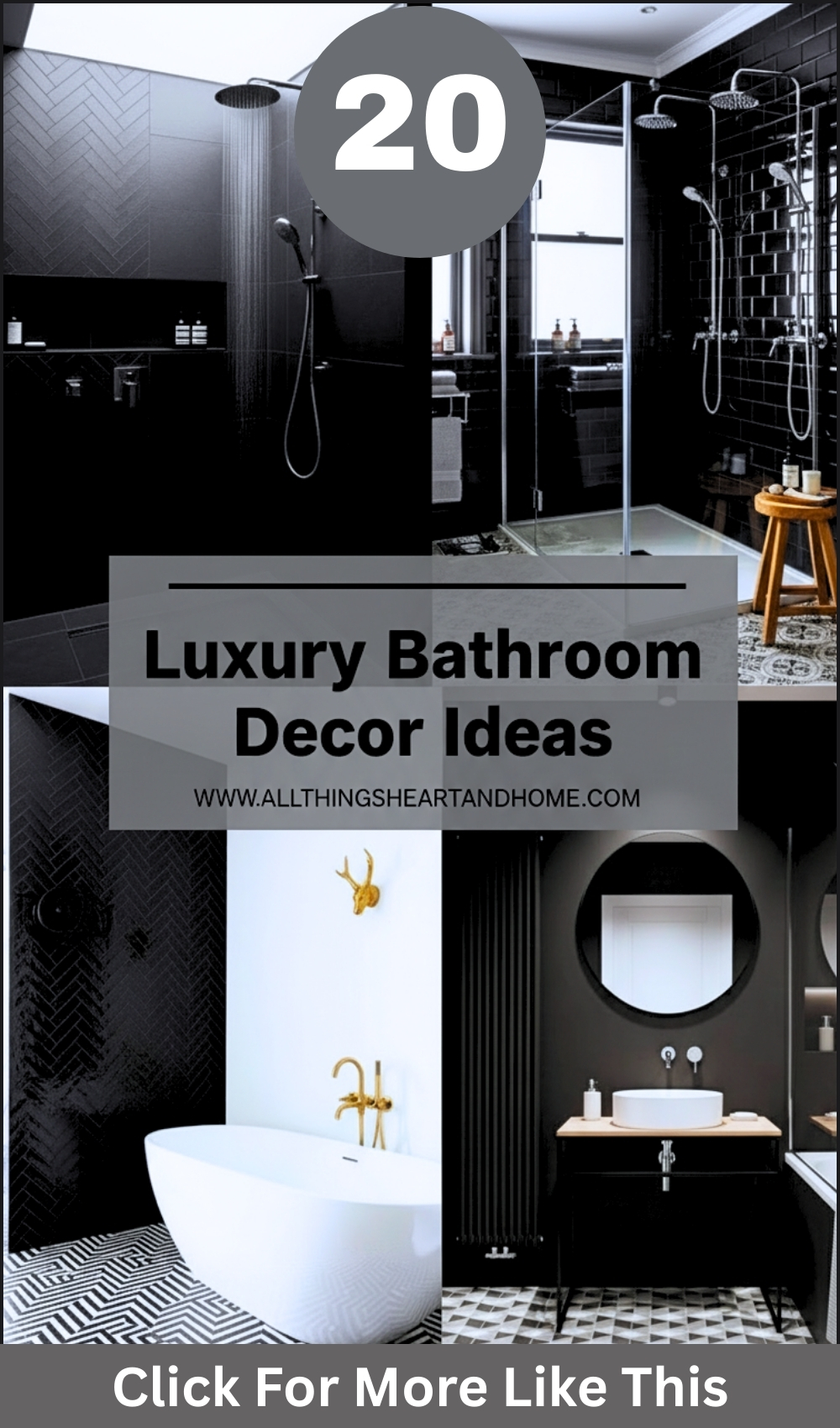 Luxury Bathroom Decor Ideas .