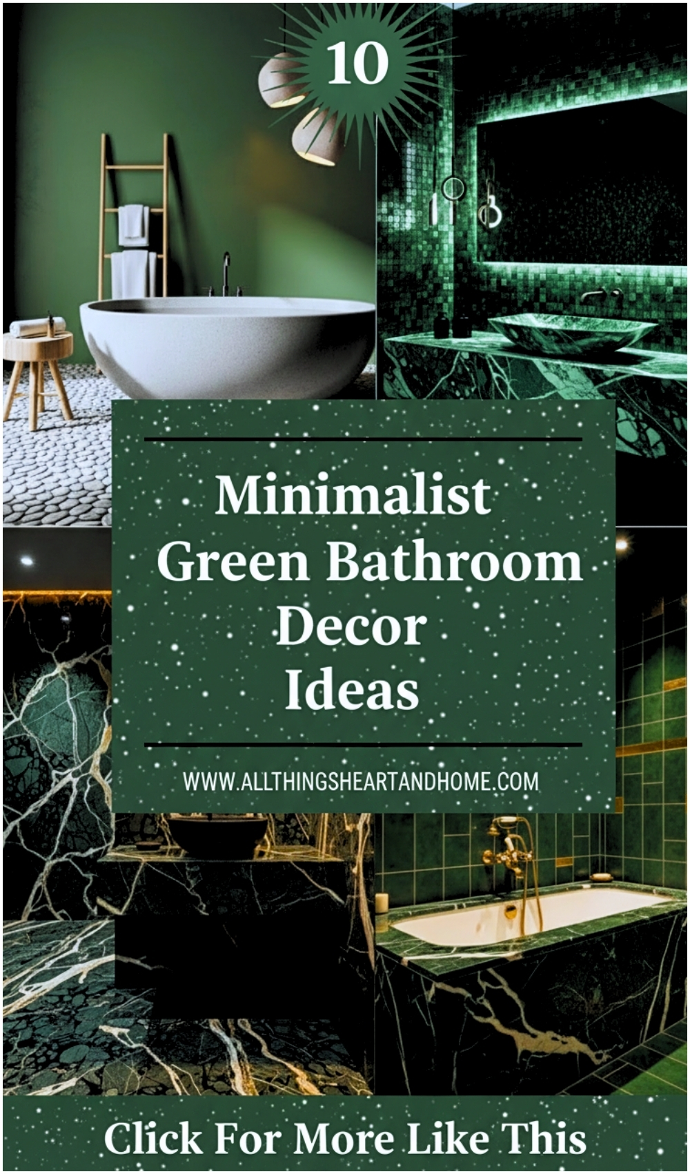 Minimalist Green Bathroom Decor Ideas