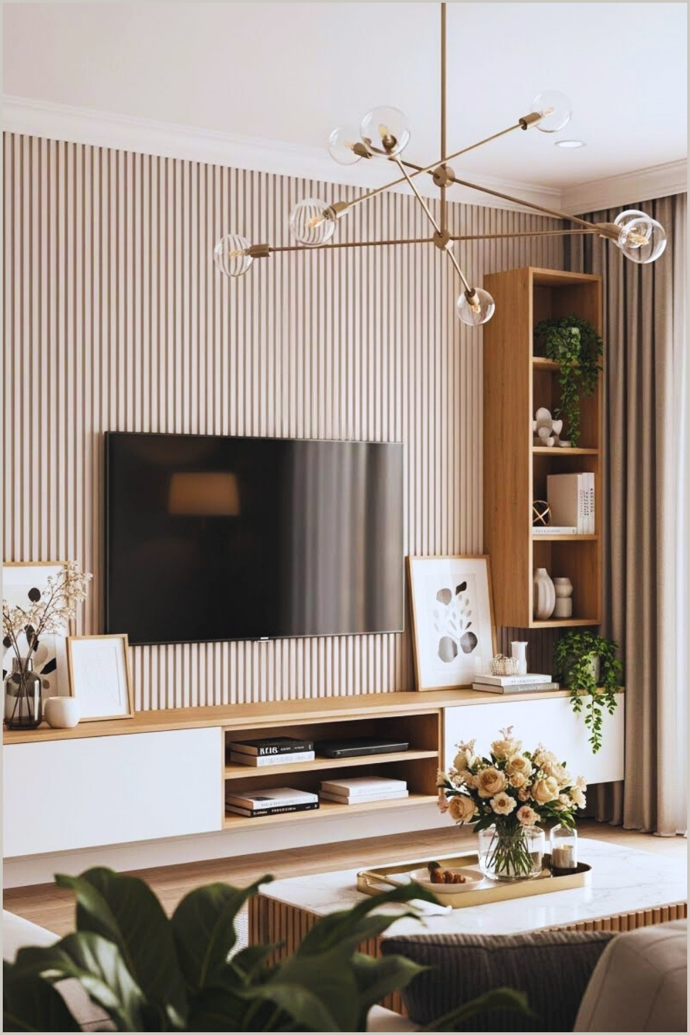Modern Contemporary Living Room Tv Wall Design