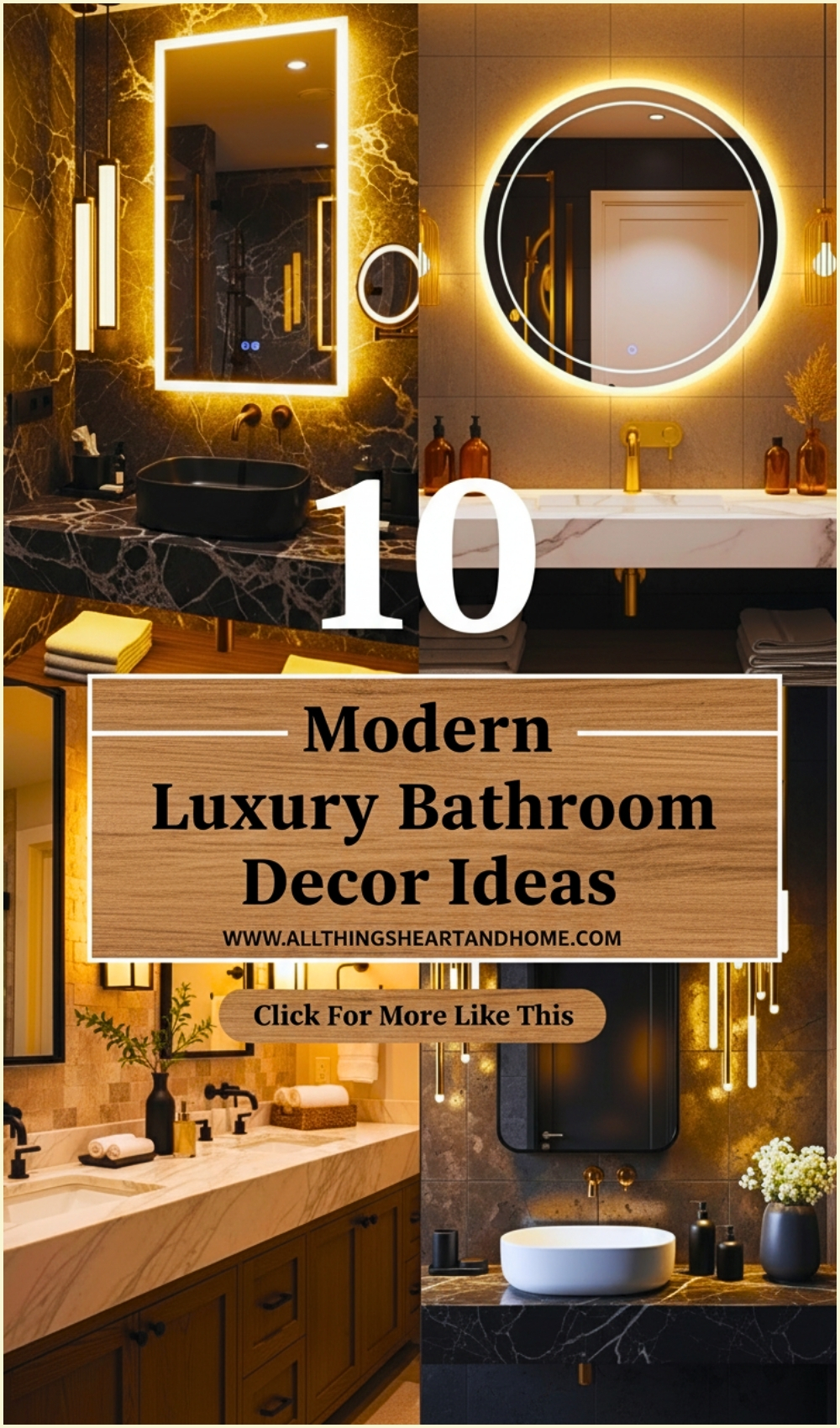 Modern Luxury Bathroom Decor Ideas