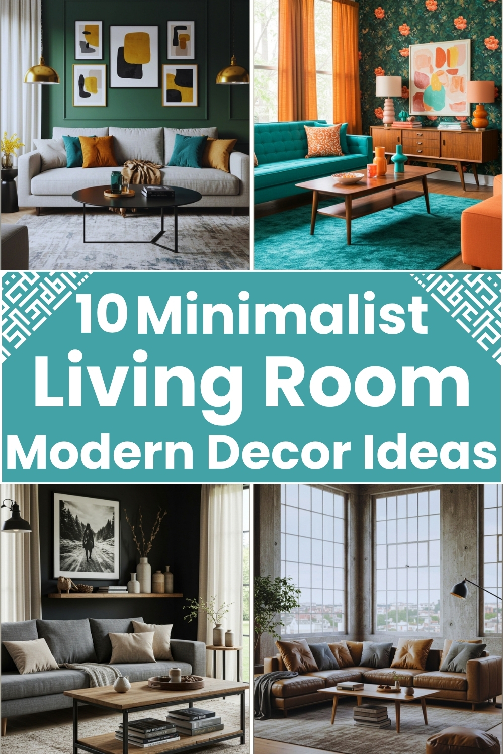 Modern Minimalist Living Room Decor Idea