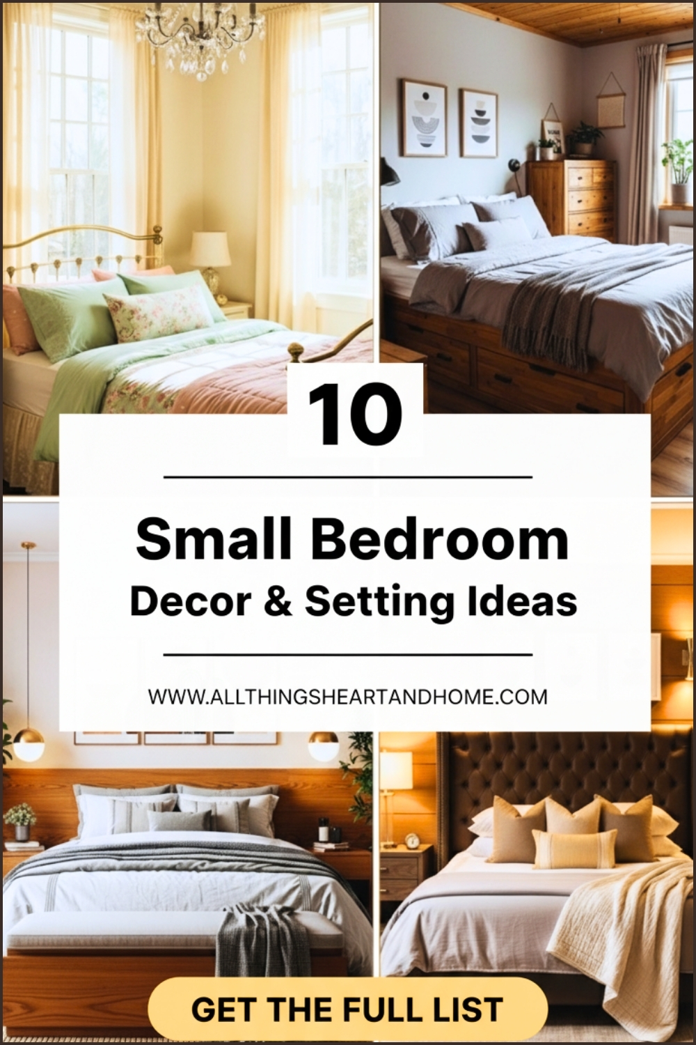 Small Bedroom Decor Ideas Cozy Options For Bright Airy Rooms