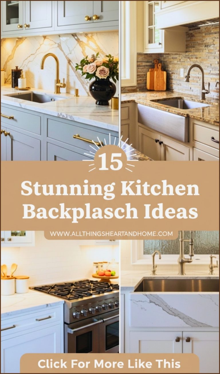 10 Stunning Kitchen Backsplash Ideas To Transform Your Space - All ...