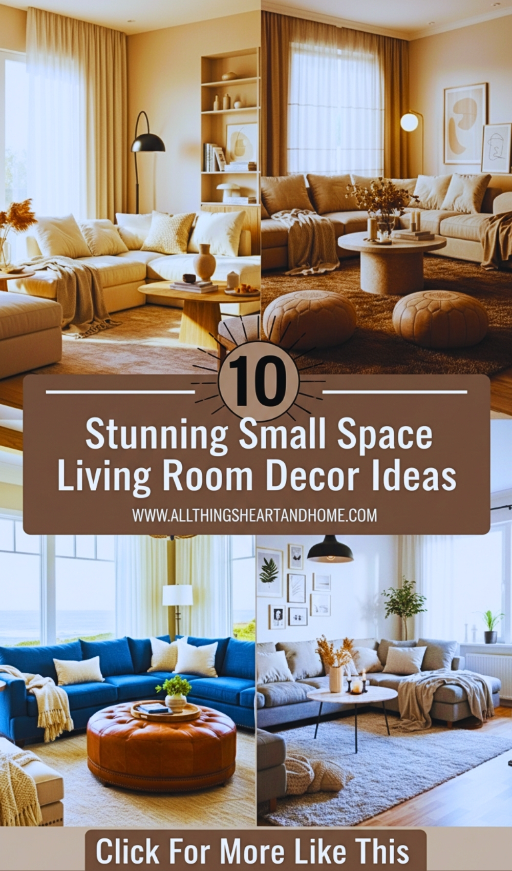 Stunning Small Space Living Room Decor Ideas