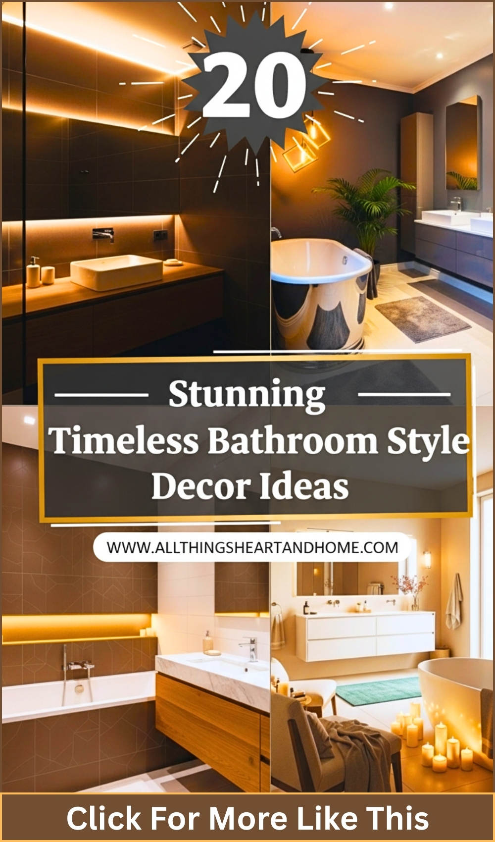Stunning Timeless Bathroom Style Decor Ideas .