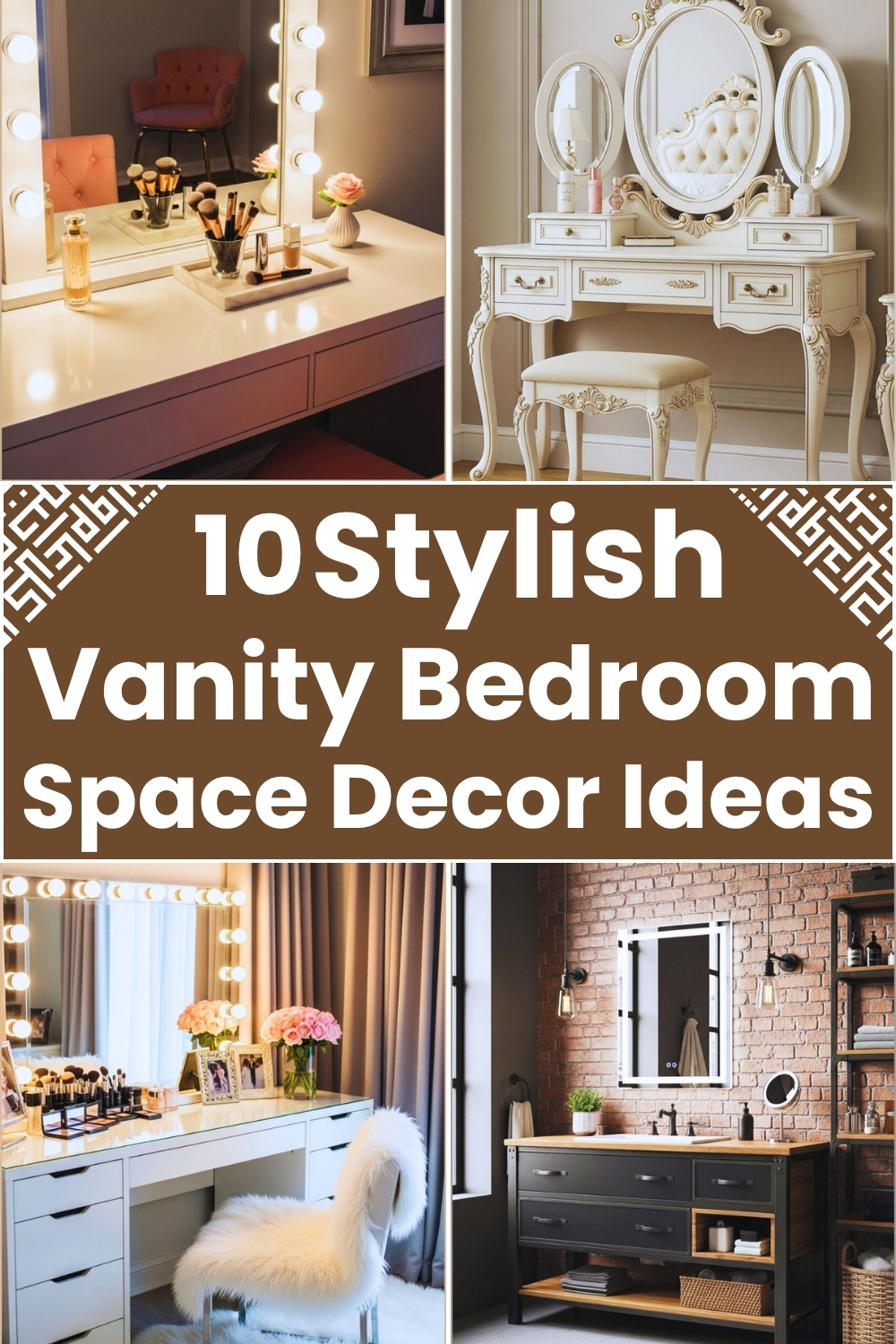 Stylish Vanity Bedroom Space Decor Ideas