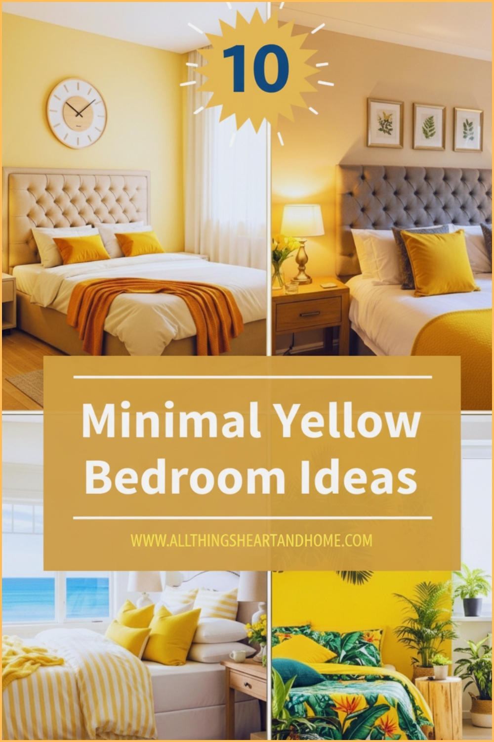 Yellow Bedroom Decor Ideas
