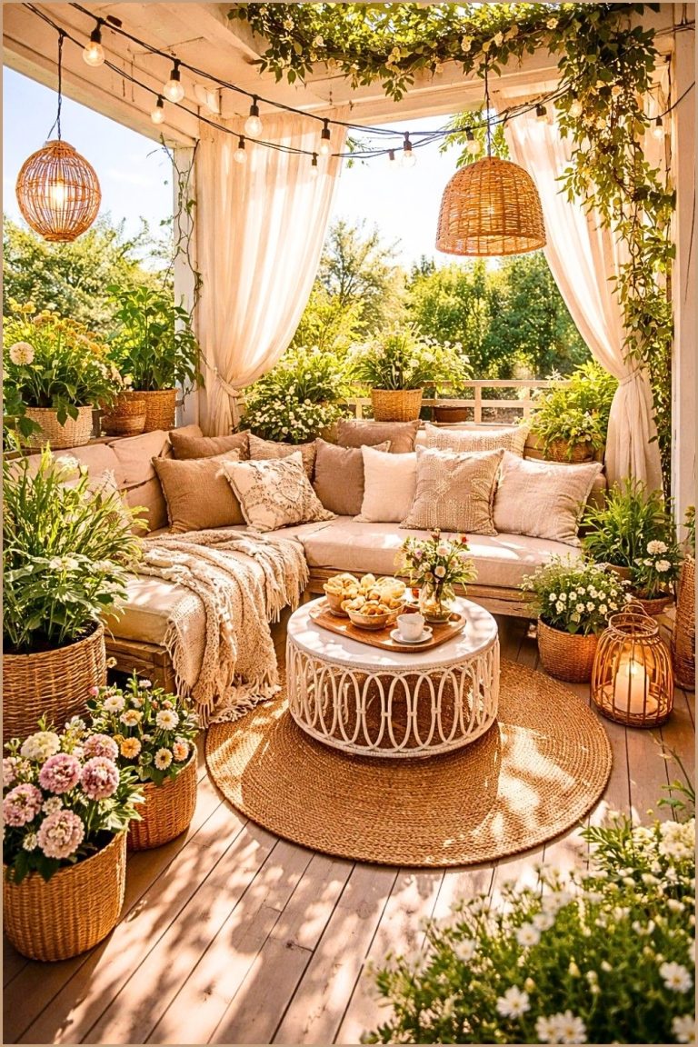 28 Boho Balcony Ideas for a Cozy and Stylish Outdoor Retreat