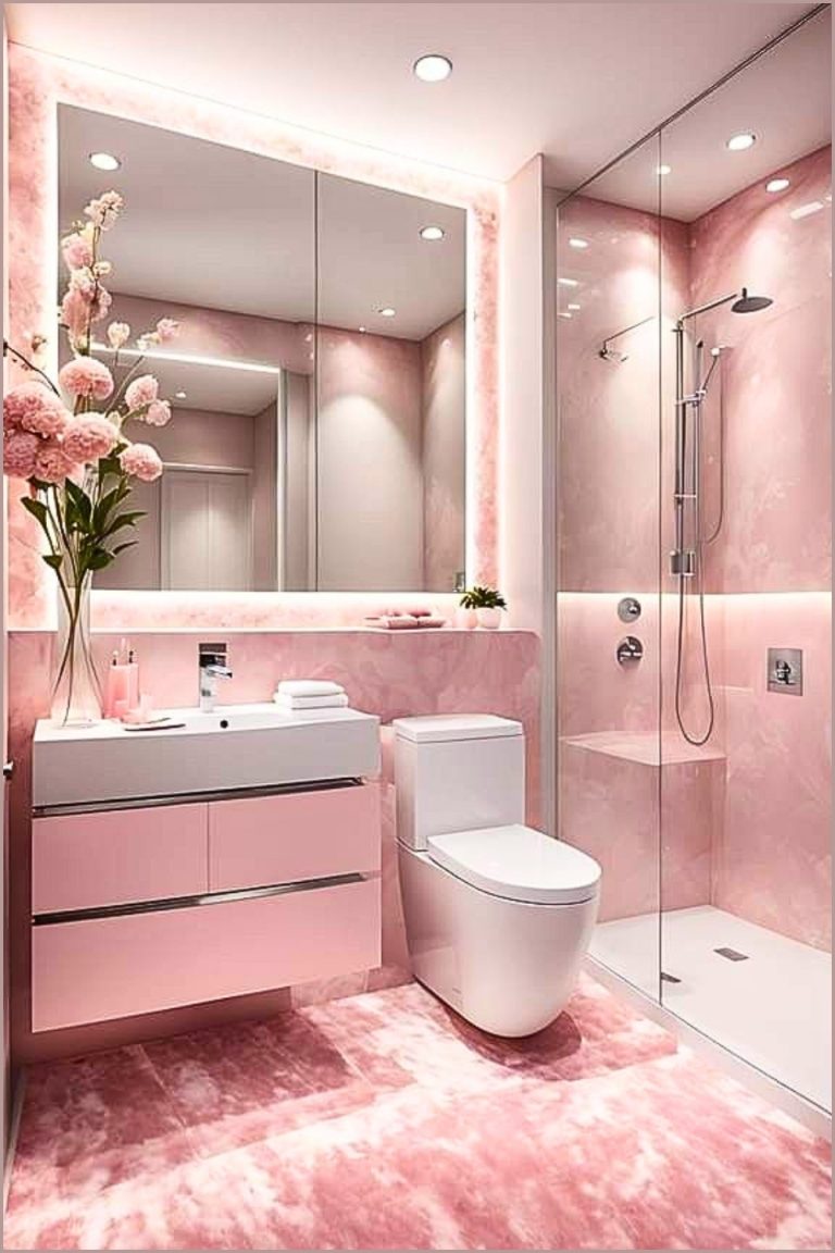 13 Cute Girly Bathroom Ideas for a Chic and Feminine Space