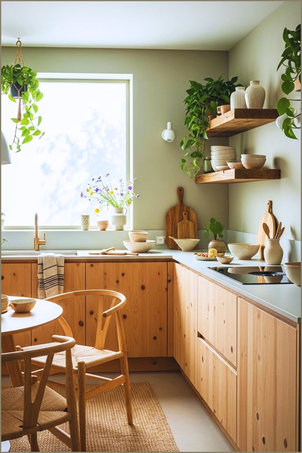 A Sustainable Kitchen Design Using Eco-friendly Materials