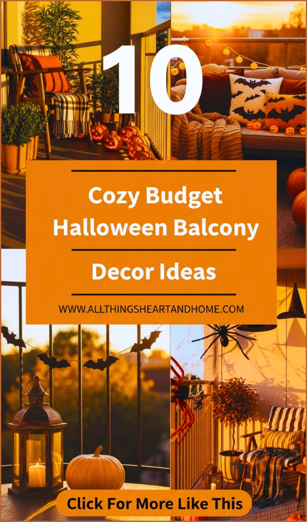 Cozy Budget Halloween Balcony Decor Ideas