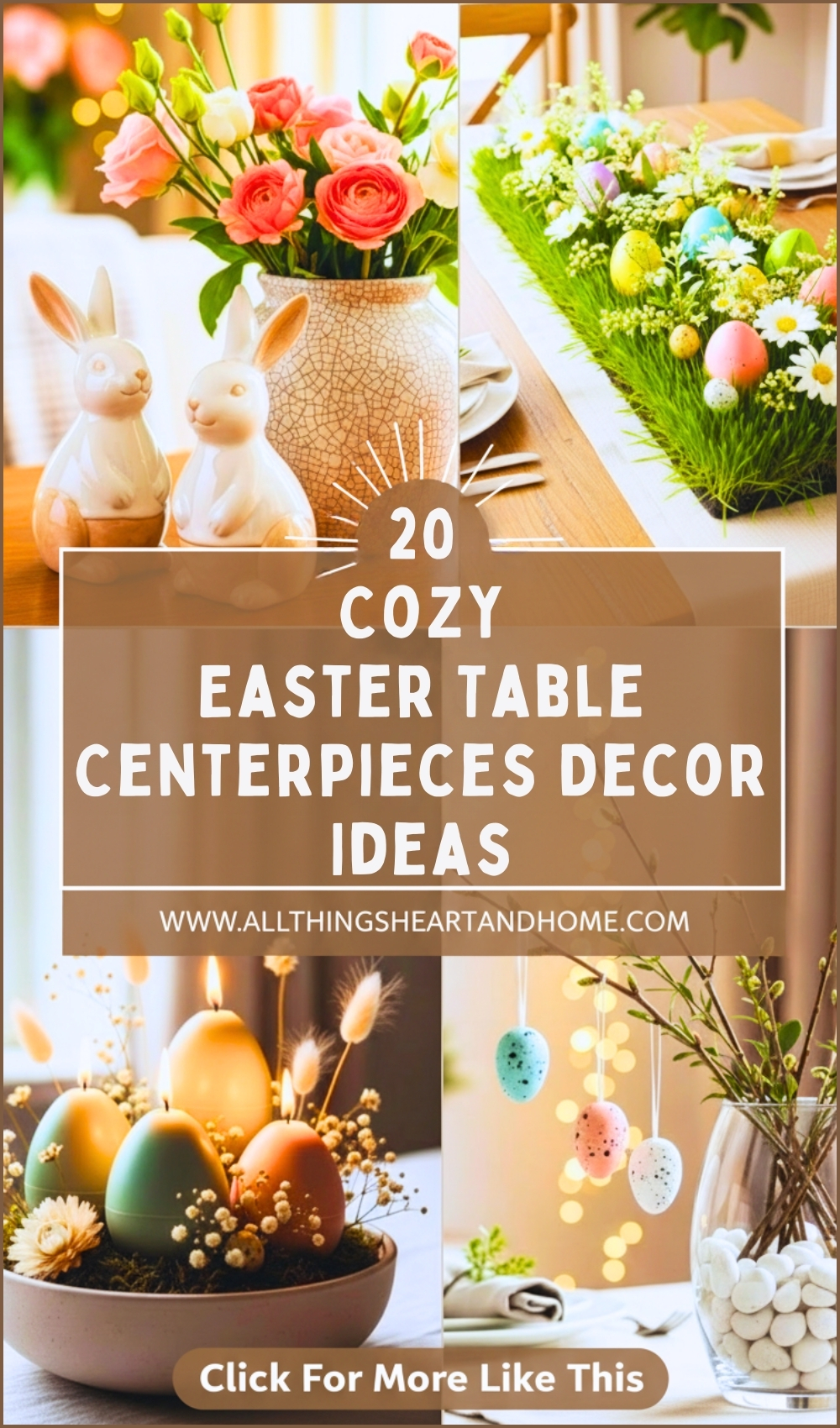 Cozy Easter Table Centerpieces Decor Ideas 2 (1)