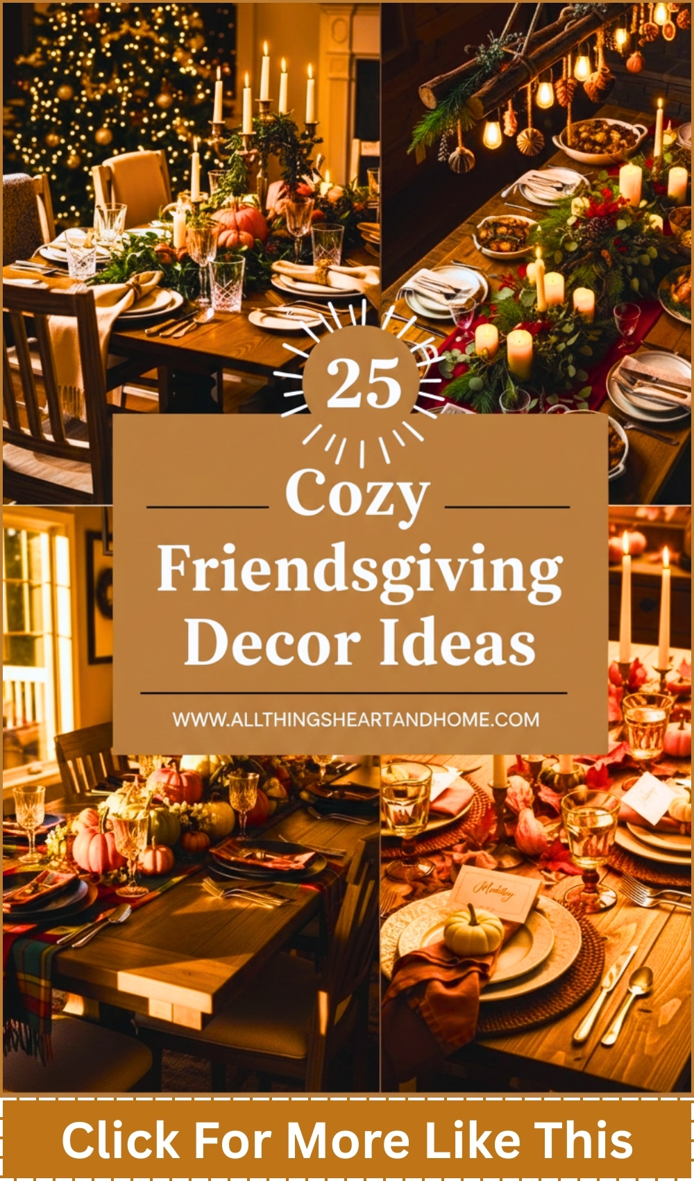 Cozy Friendsgiving Decor Ideas