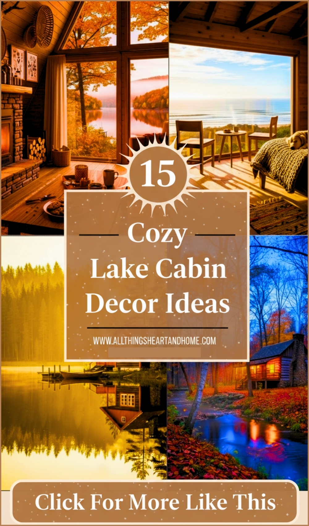 Cozy Lake Cabin Decor Ideas