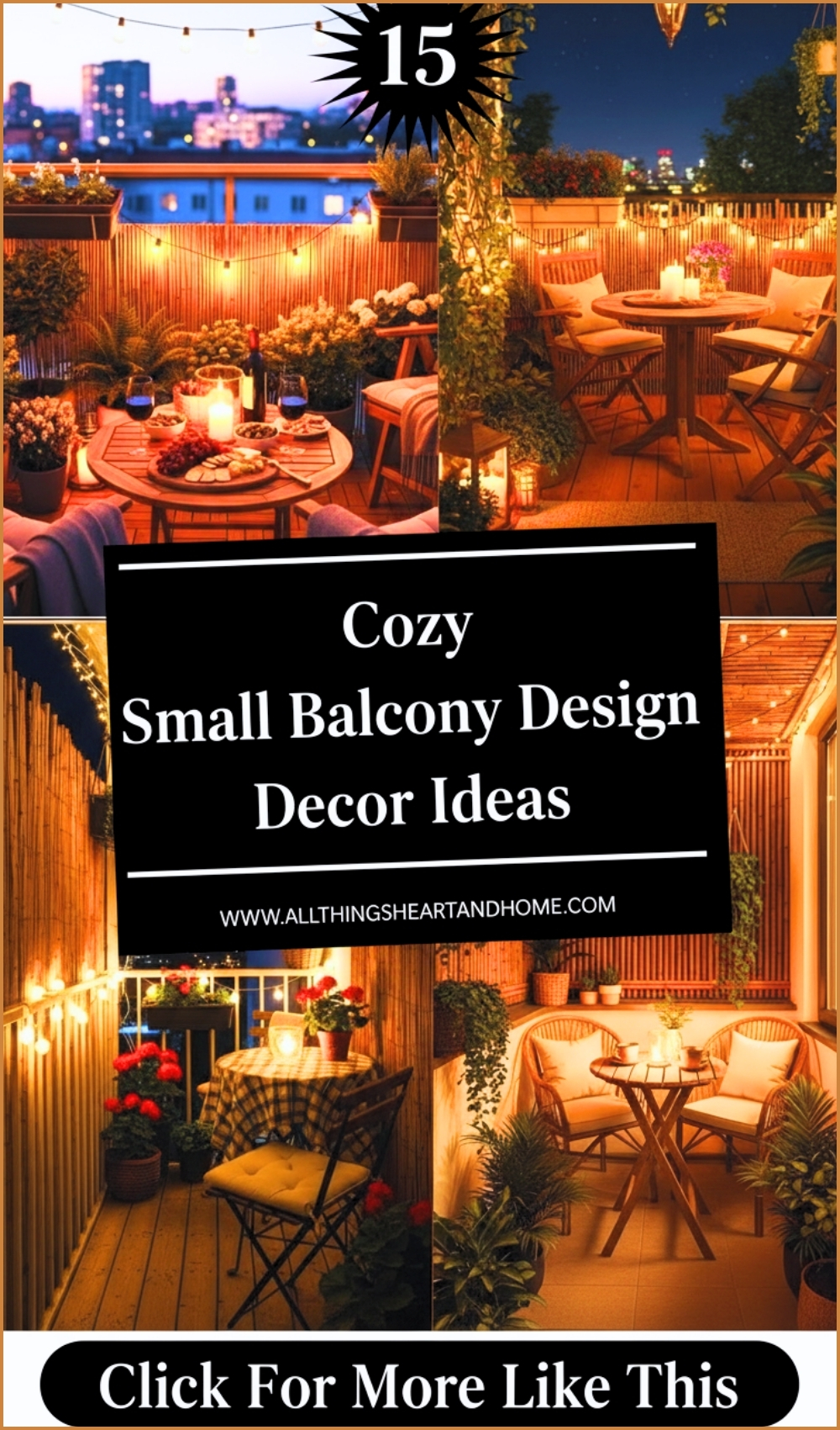 Cozy Small Balcony Design Decor Ideas (1)