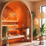 Luxury Boho Inspired Home Wellness Retreat With Arched