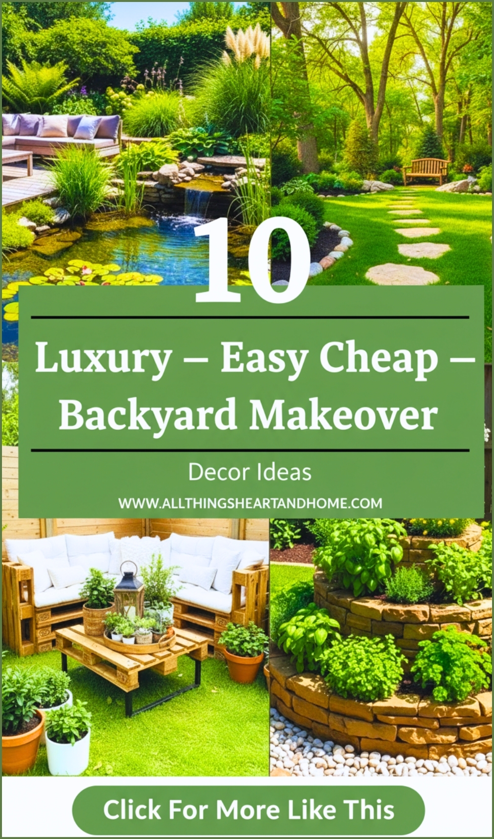 Luxury Easy Cheap Backyard Makeover Decor Ideas