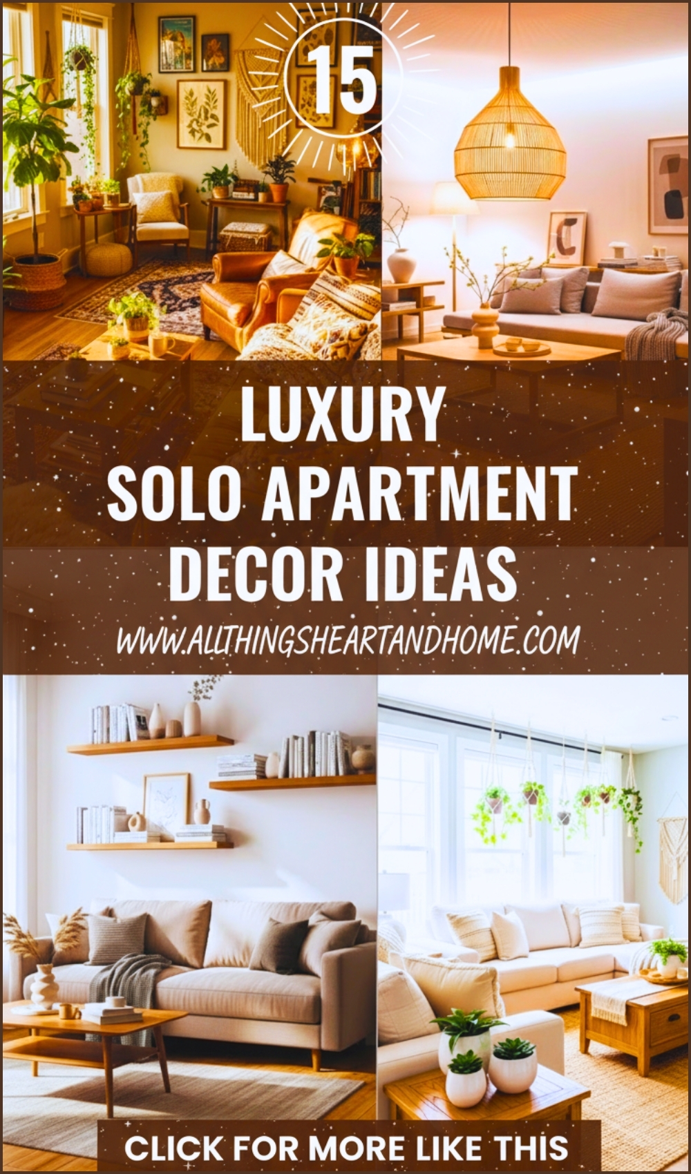 Luxury Solo Apartment Decor Ideas