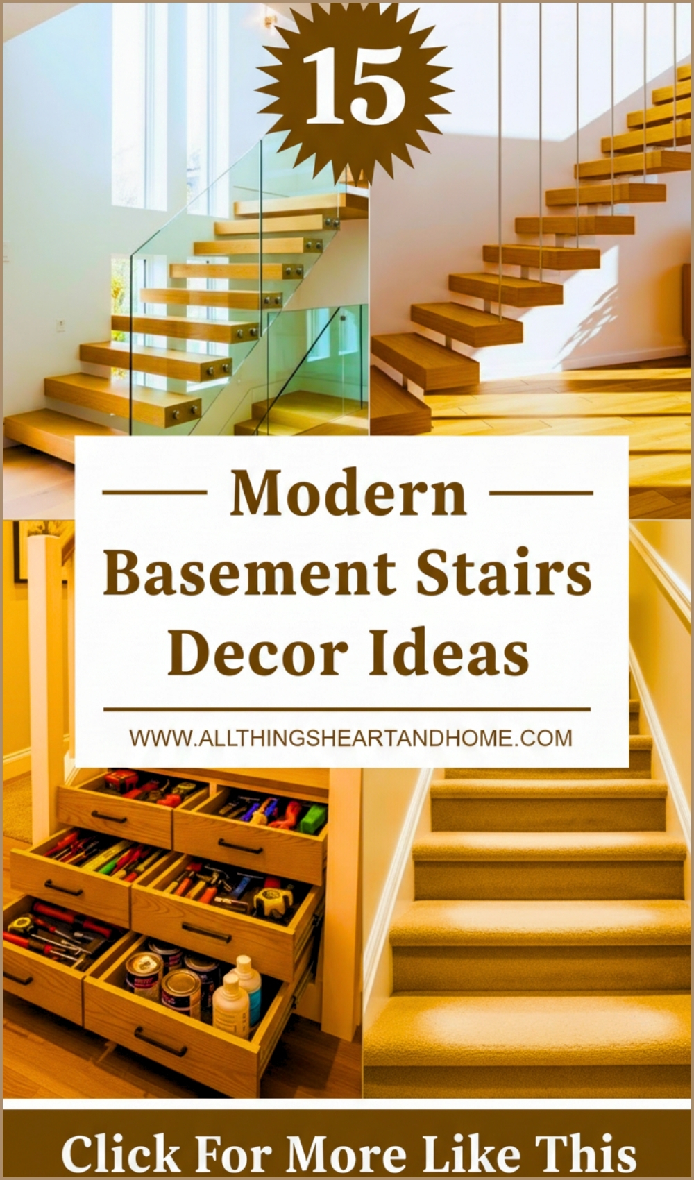 Modern Basement Stairs Decor Ideas (1)