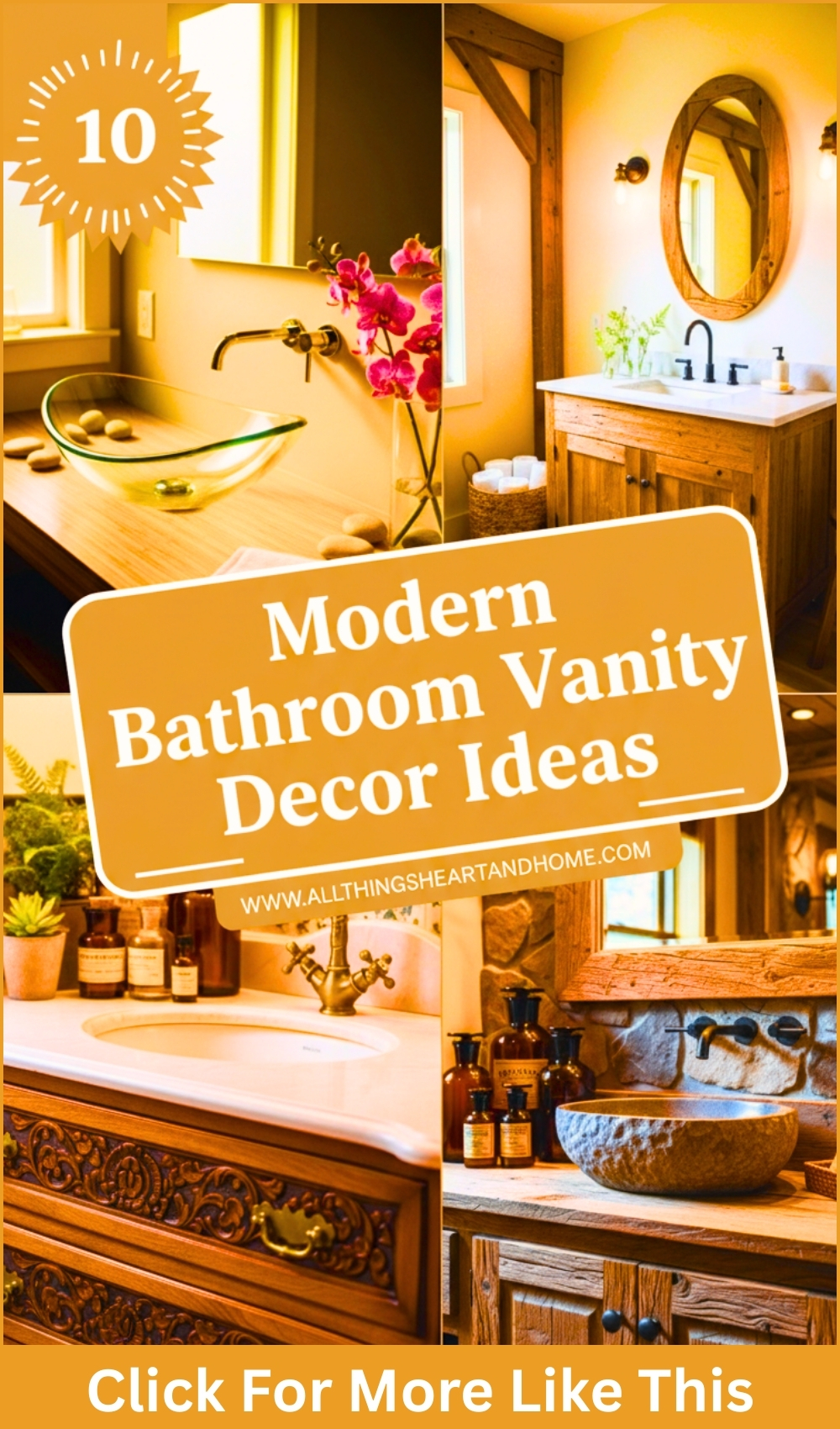Modern Bathroom Vanity Decor Ideas