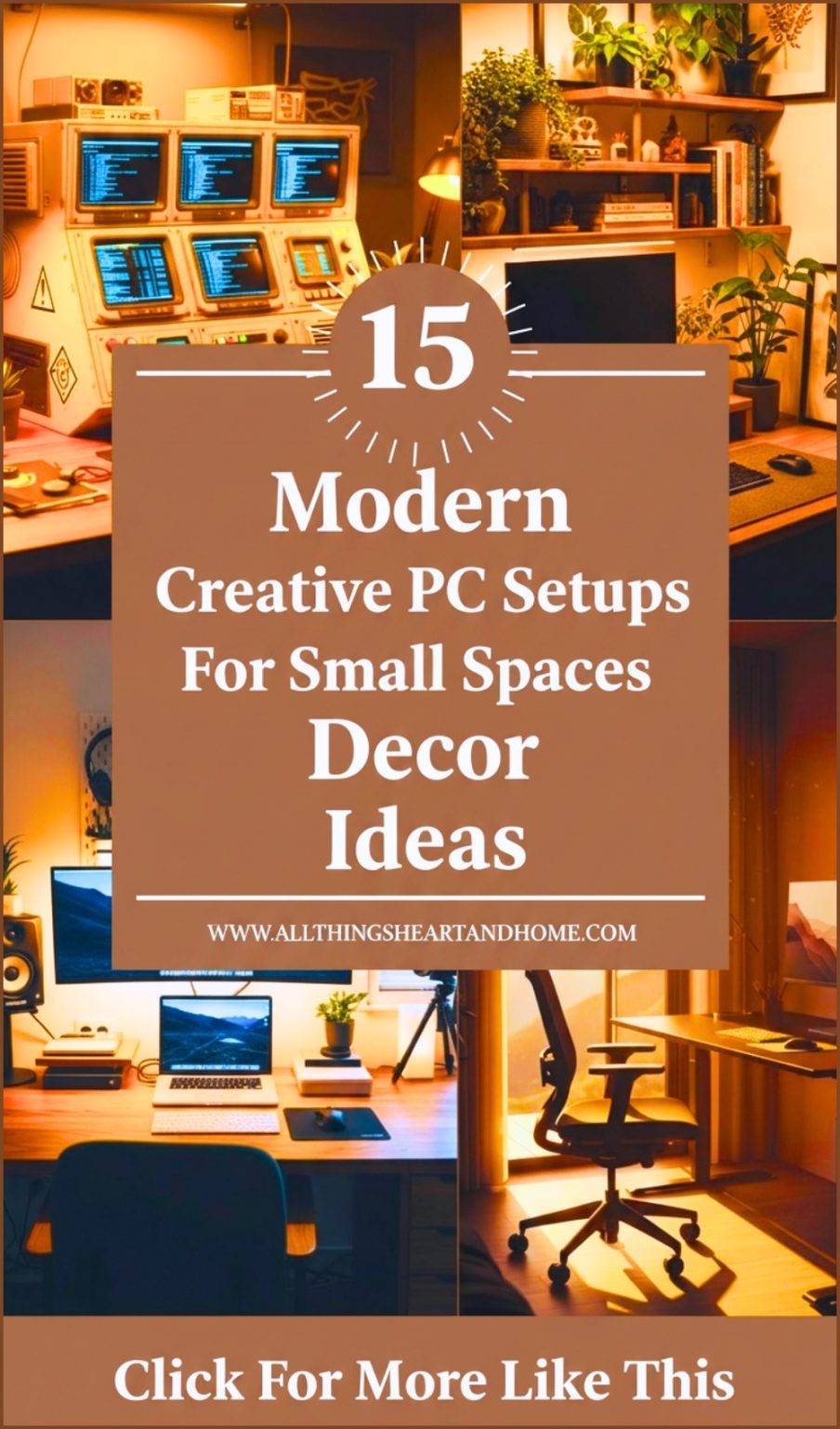 15 Creative PC Setups For Small Spaces With Big Style - All Things ...