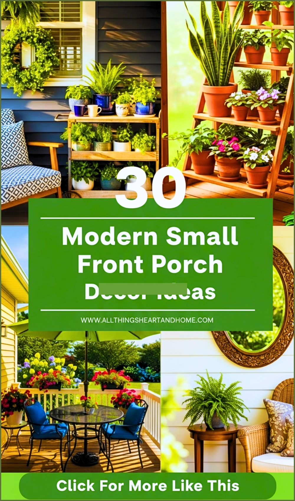 Modern Small Front Porch Decor Ideas
