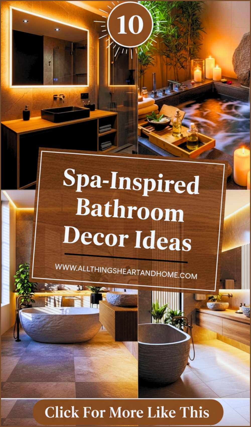 Spa-Inspired Bathroom Decor Ideas