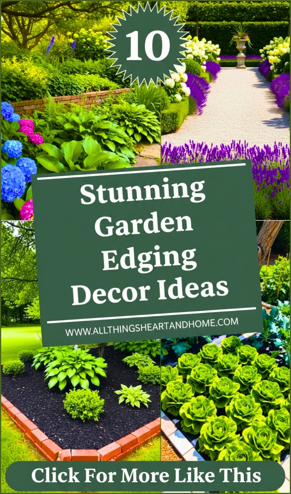 Stunning Garden Edging Decor Ideas