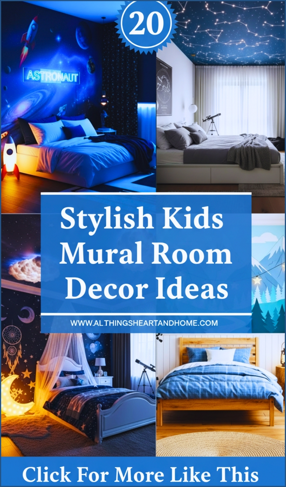 Stylish Kids Mural Room Decor Ideas (1)
