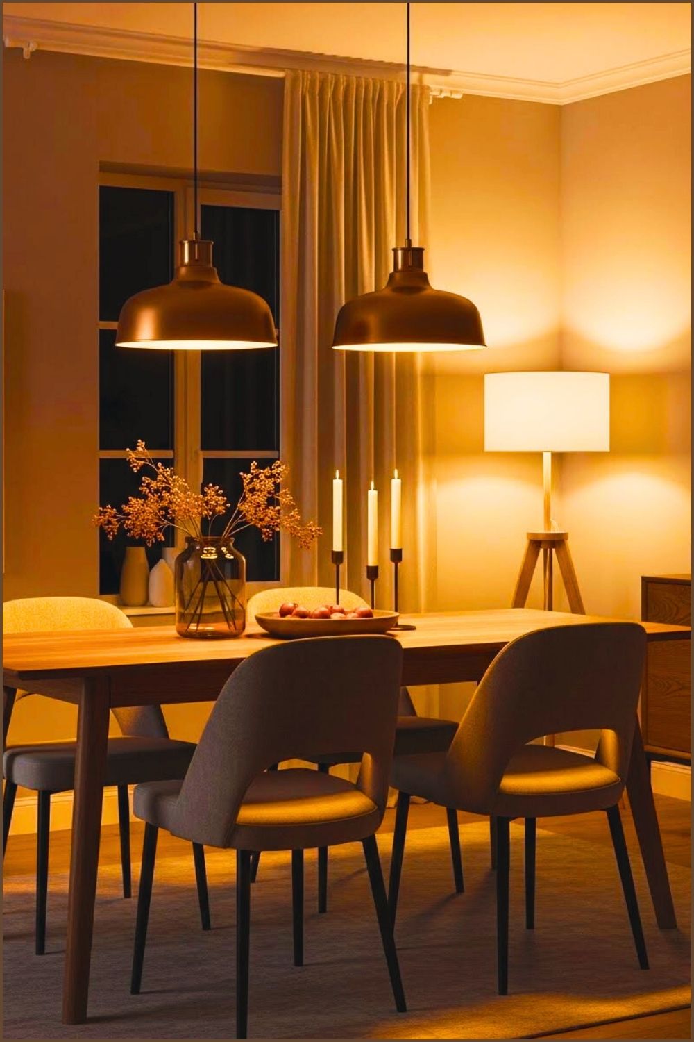 This Dining Space Highlights How Stylish Lighting Fixtures