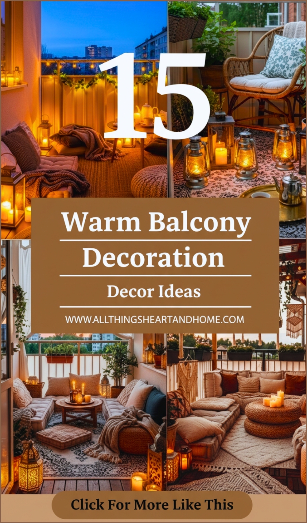 Warm Balcony Decoration Decor Ideas