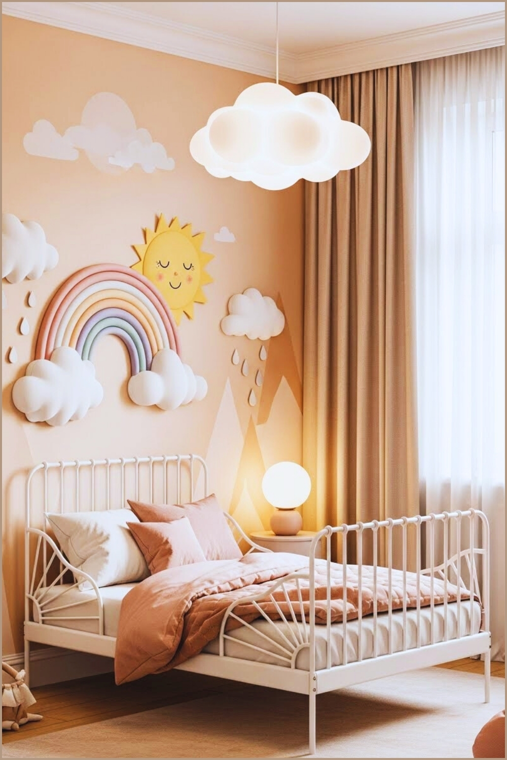 Whimsical Children S Bedroom With A Dreamy Weather Inspired