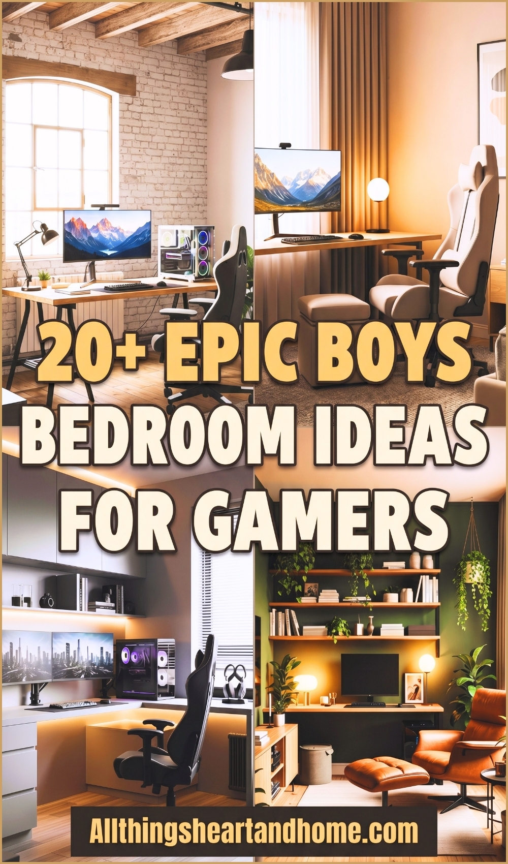 20 Epic Boy's Bedroom Ideas For Gamers