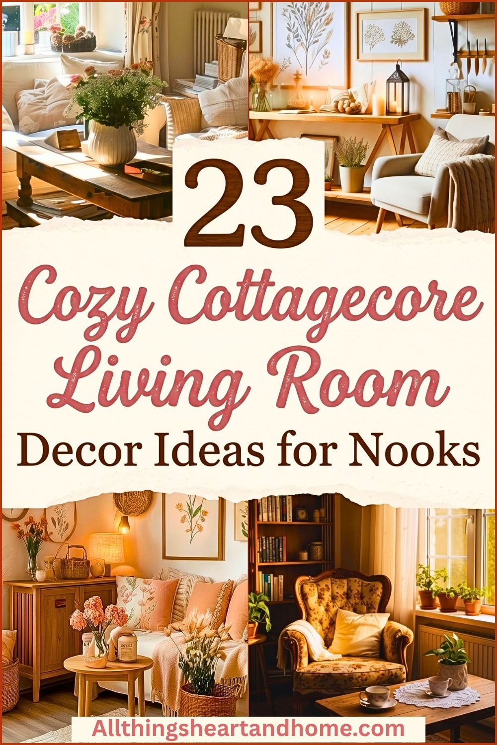 23 Cozy Cottagecore Living Room Decor Ideas for Nooks