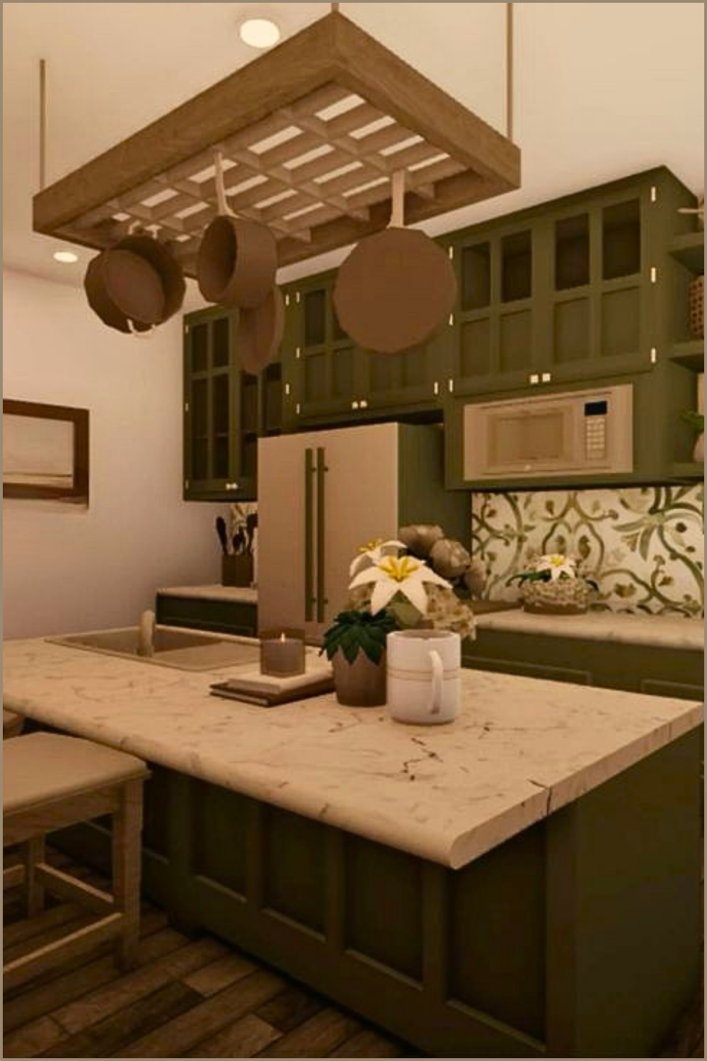 Patterned Grey Kitchen (1)