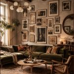 Create a Gallery Wall With Eclectic Frames for Vintage Cozy Design