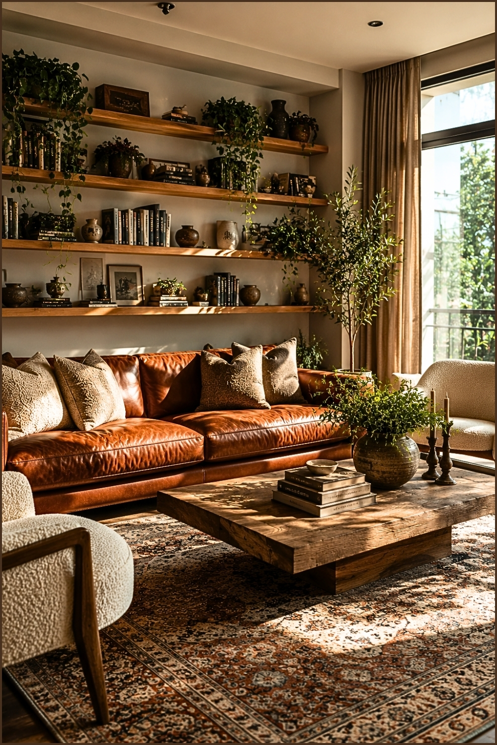 Shelf Styling Living Room