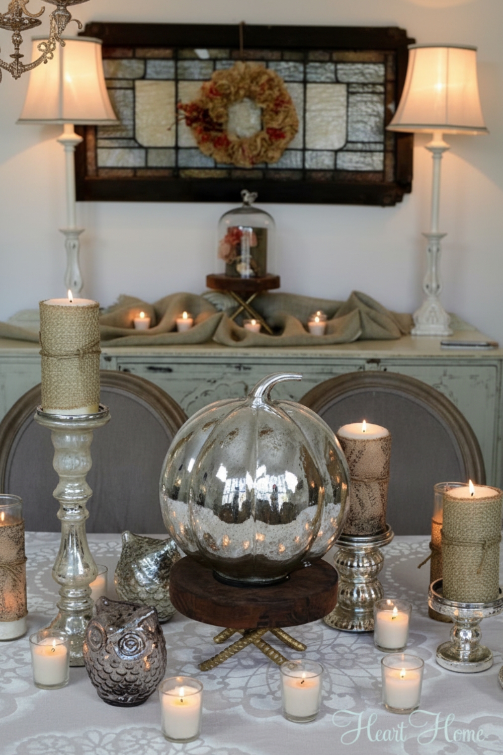 Simple Table Settings With Rustic Details