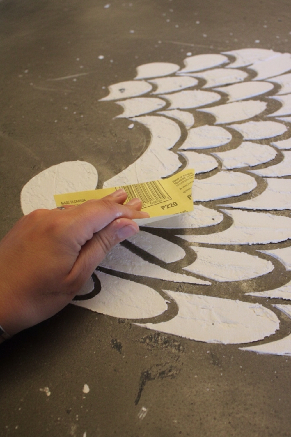 Step 1: Paint the Canvas Base