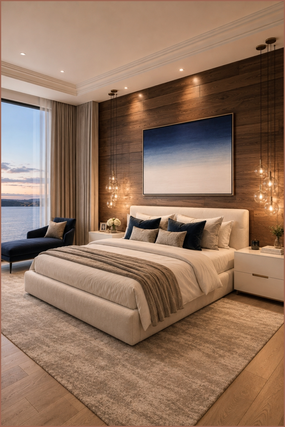 Walnut Wood and Water View