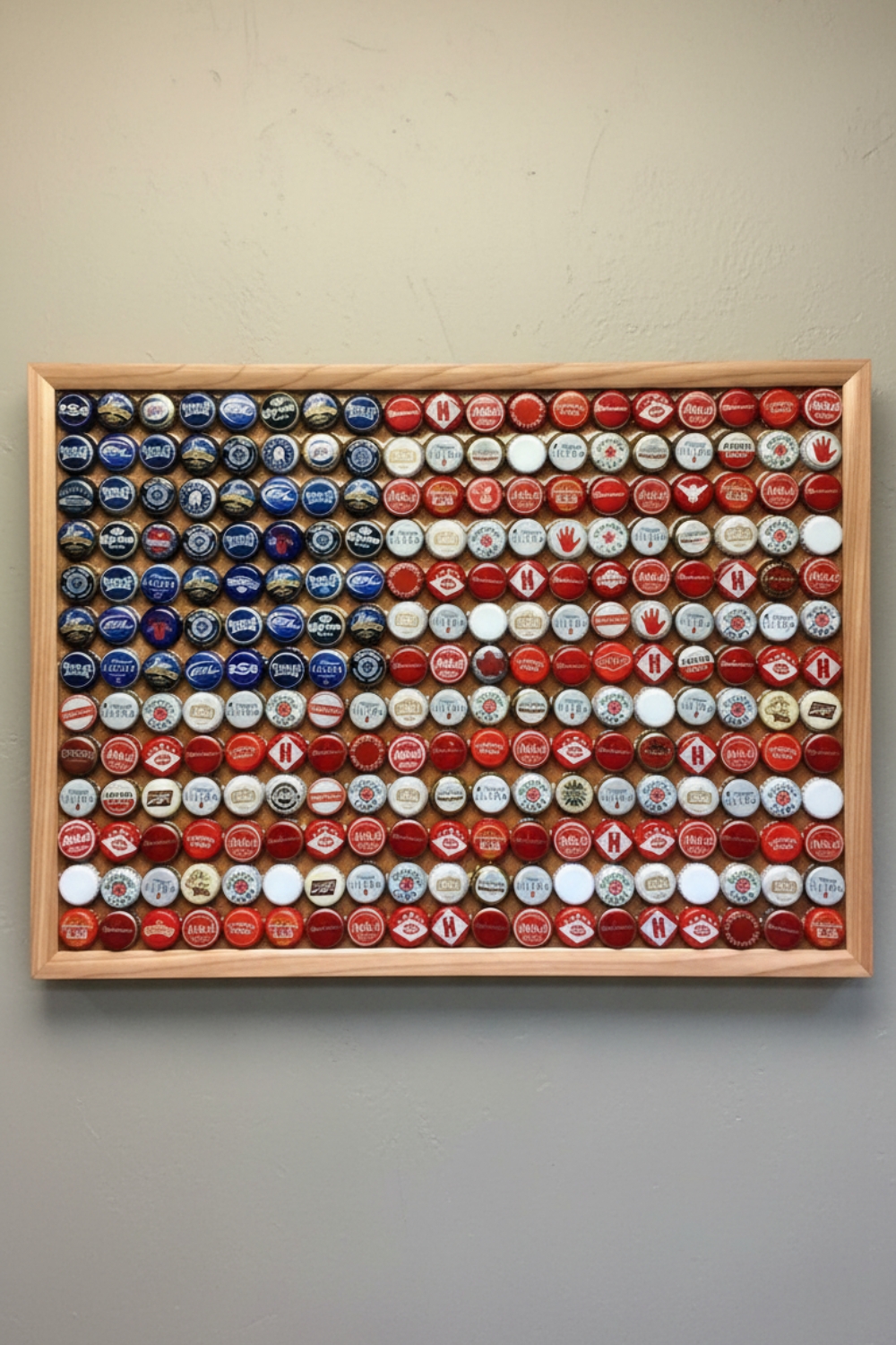 Bottle Cap American Flag
