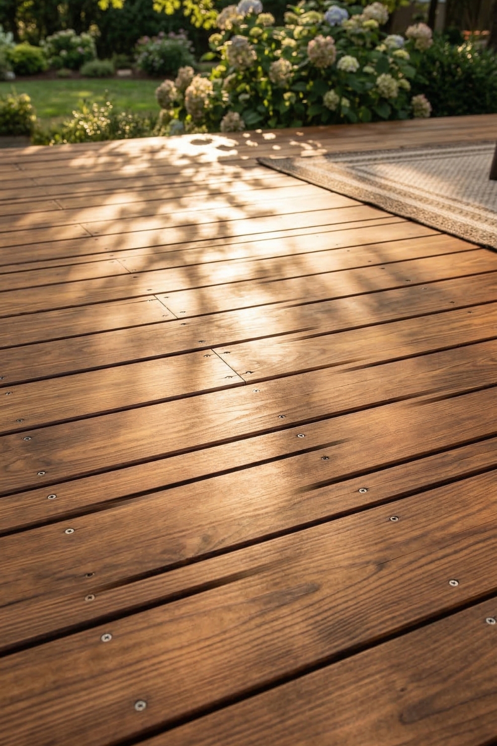 Clean the Deck Thoroughly