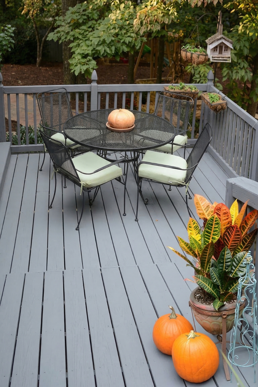 Deck Makeover Using Behr DeckOver