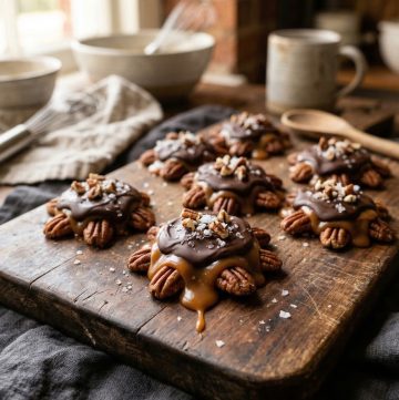 Easy Pecan Turtles Recipe
