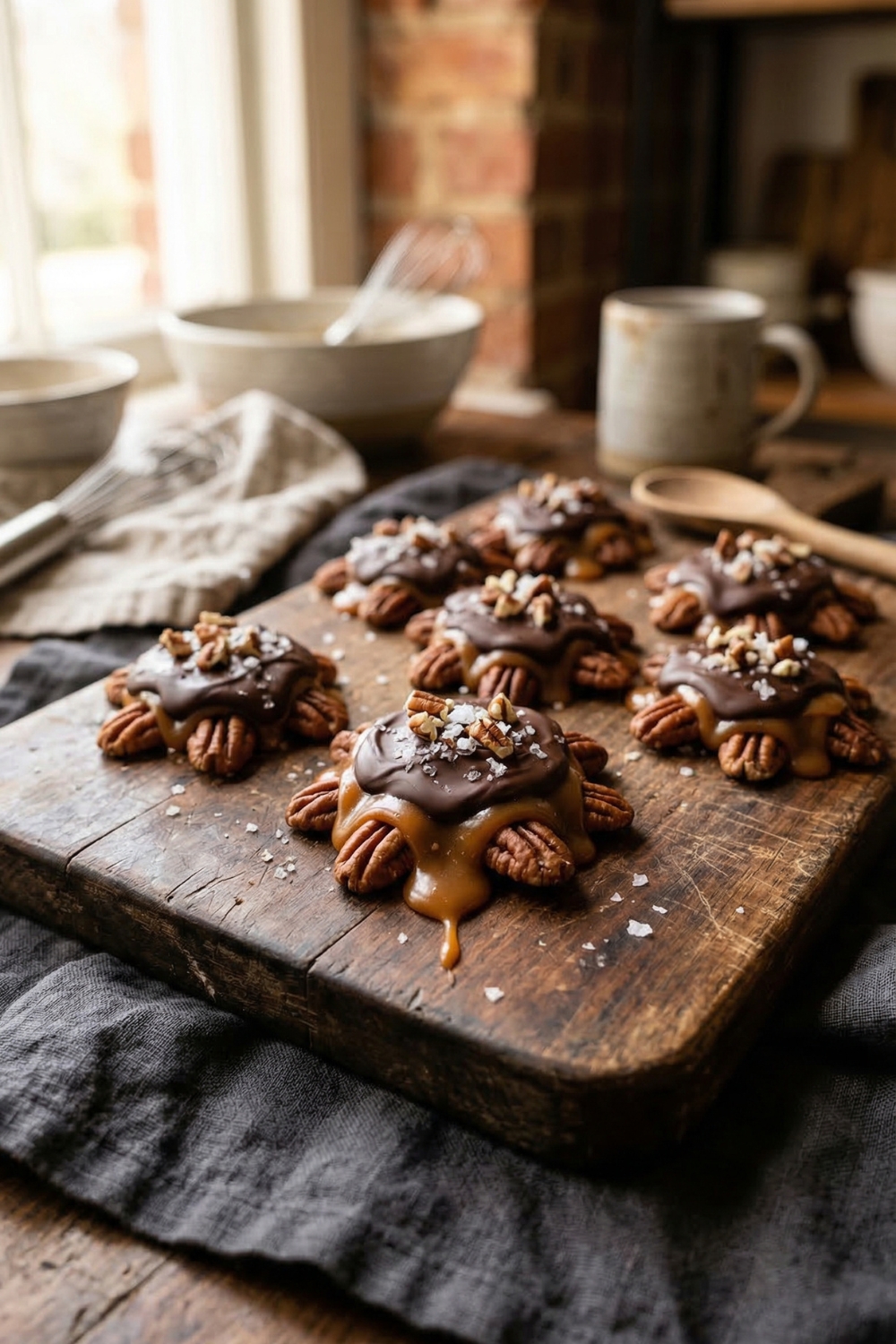 Easy Pecan Turtles Recipe