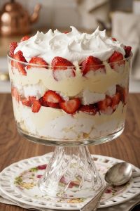 Easy Strawberry Banana Trifle Recipe
